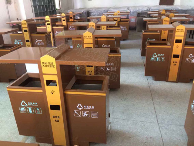 烤漆垃圾桶生產(chǎn)工藝？與噴漆垃圾桶區(qū)別