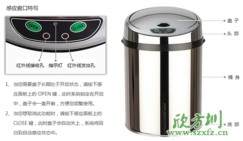 電子感應(yīng)垃圾桶價(jià)格貴嗎？智能感應(yīng)垃圾桶好用嗎